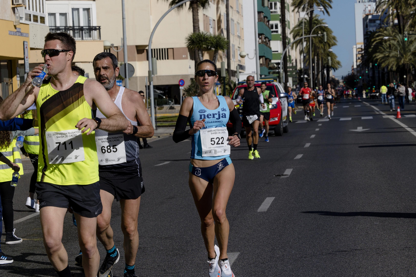 Las imágenes de la media maratón Bahía de Cádiz 2023.