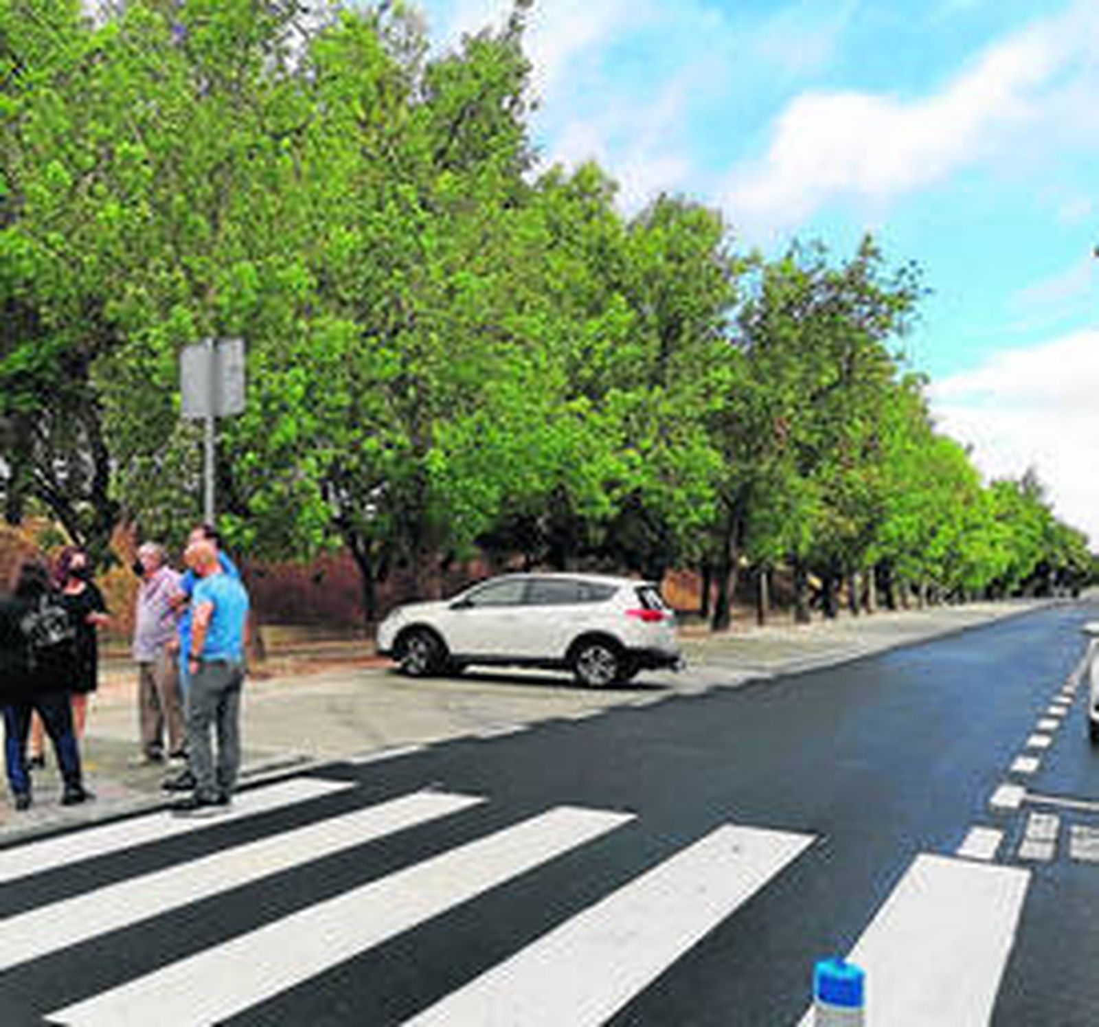 La visita realizada a la Ronda de los Tejares.