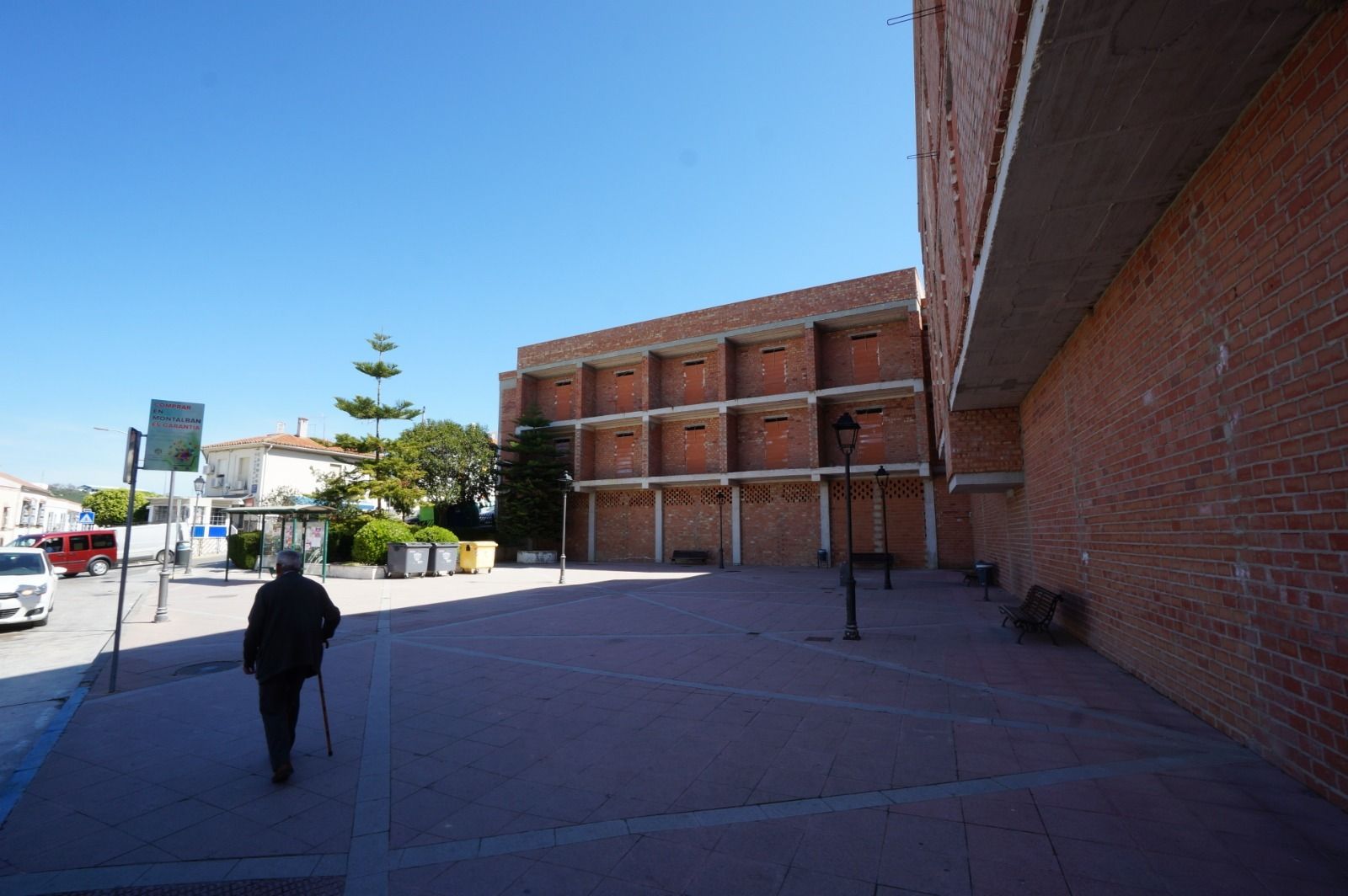 Obras de la residencia de mayores de Montalbán.