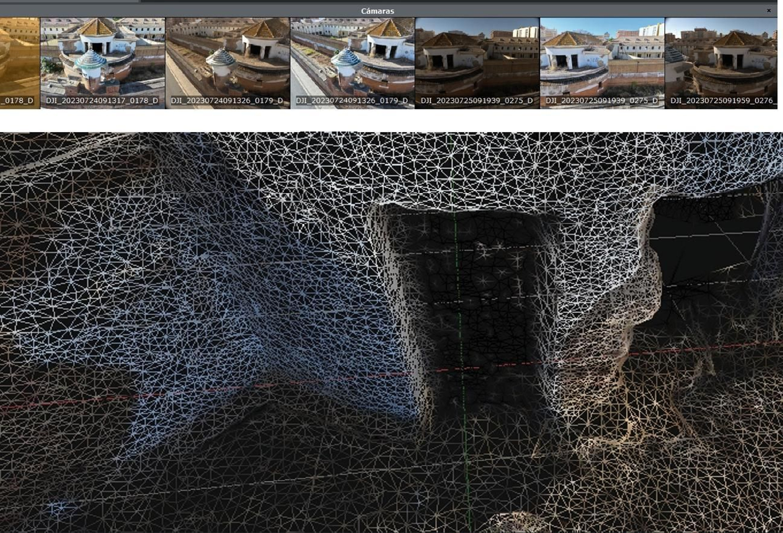 Fotogrametría, Escaneo Láser 3D y modelado de información de la construcción.