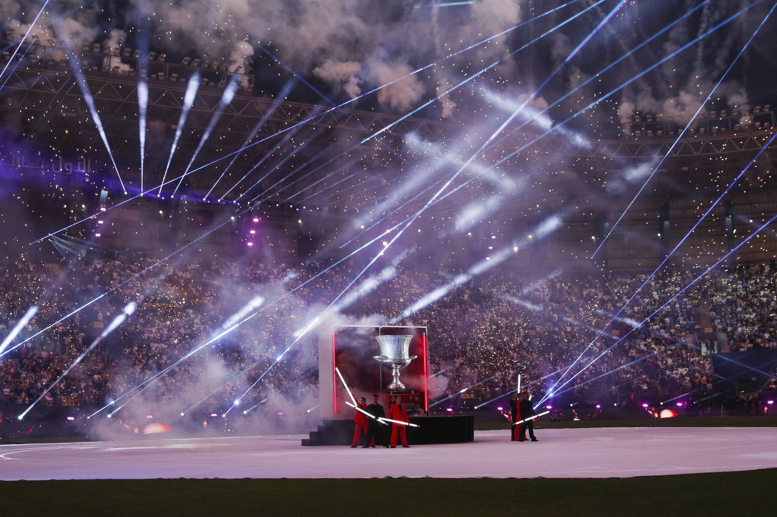 Las fotos del Real Madrid - Barcelona en la final de la Supercopa de España