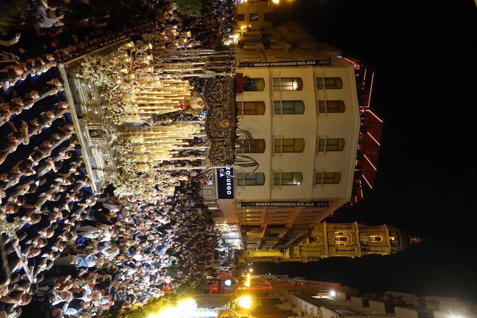 La Sagrada Cena en el Jueves Santo de Málaga, en fotos