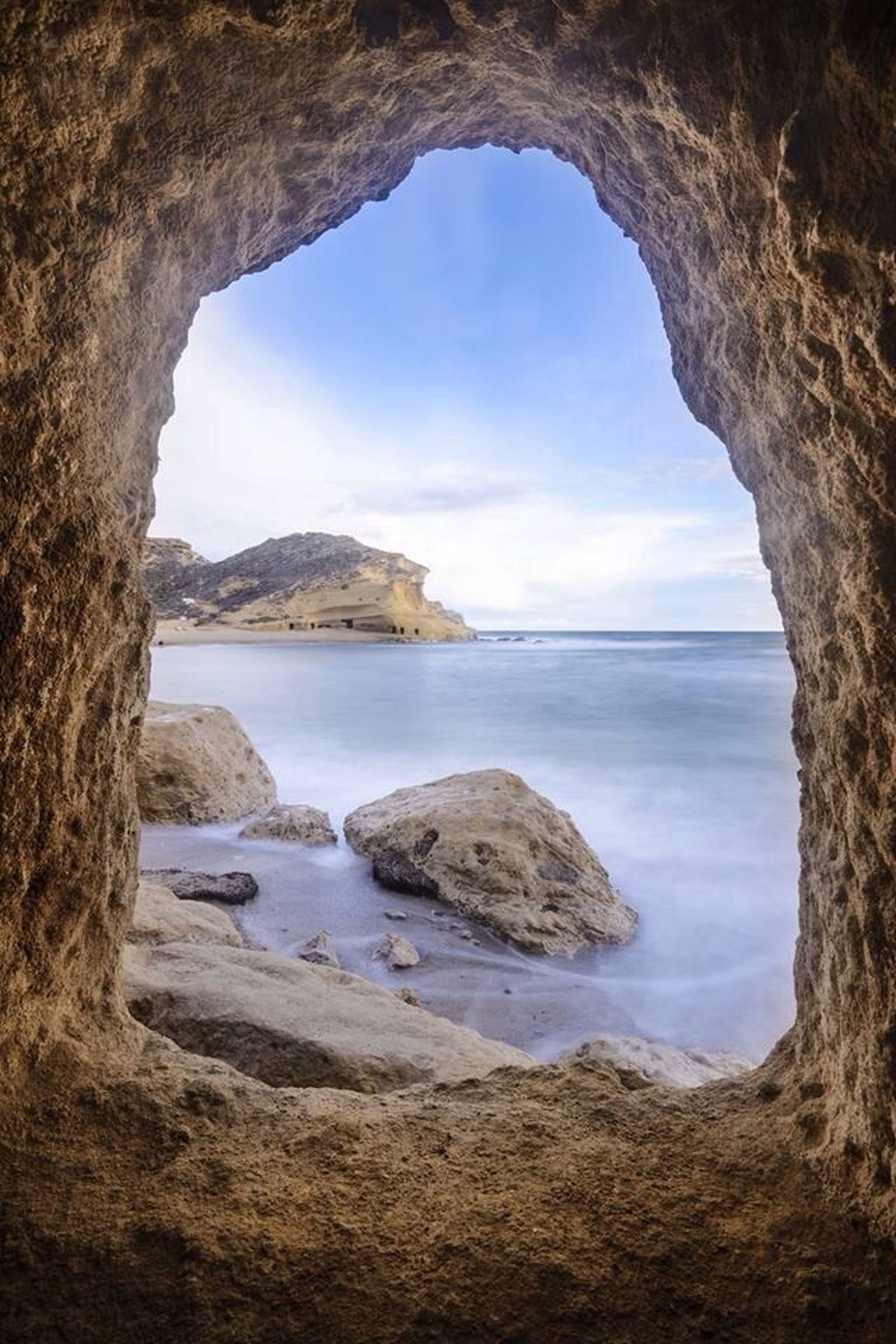 Playa de San Juan de Terreros.