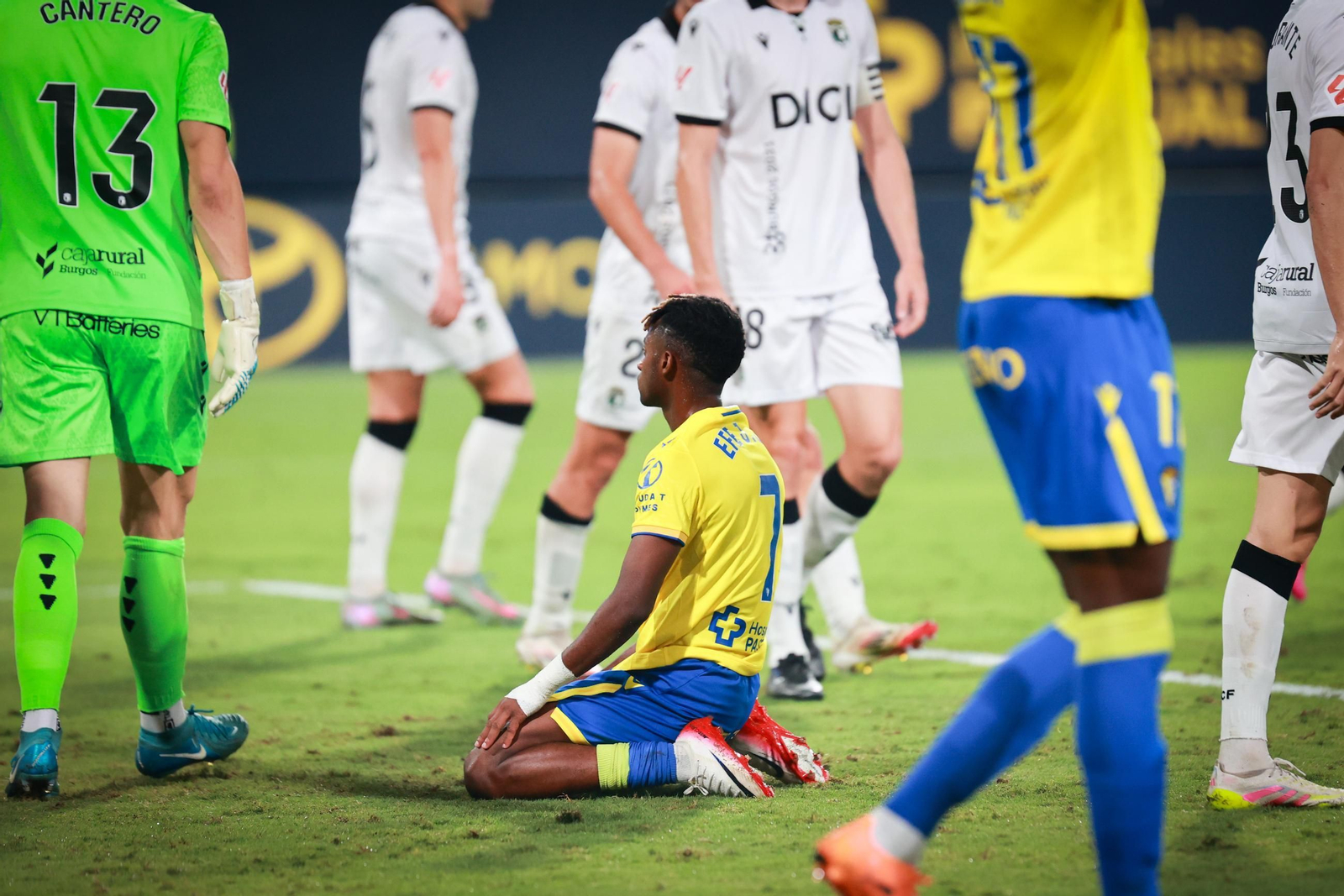 Las imágenes del Cádiz CF-Burgos