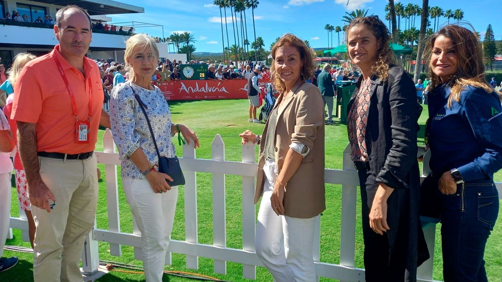 Patricia del Pozo, este viernes en Sotogrande