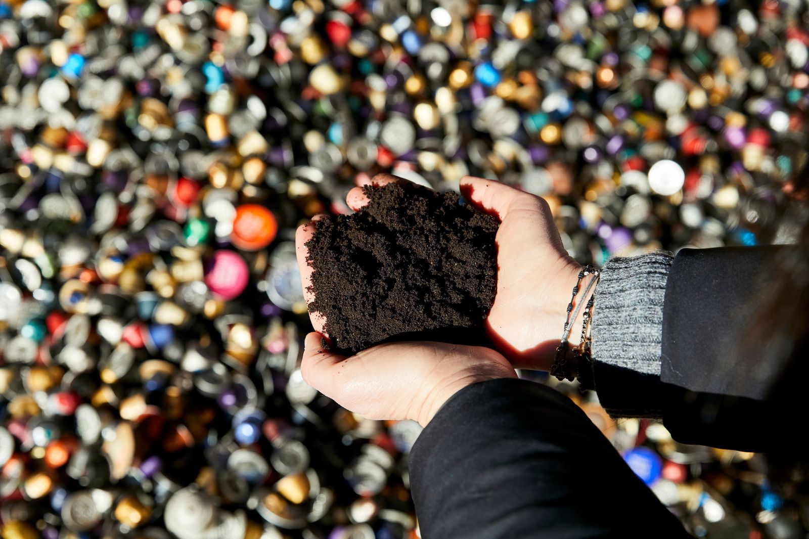 Reciclaje de cápsulas de café