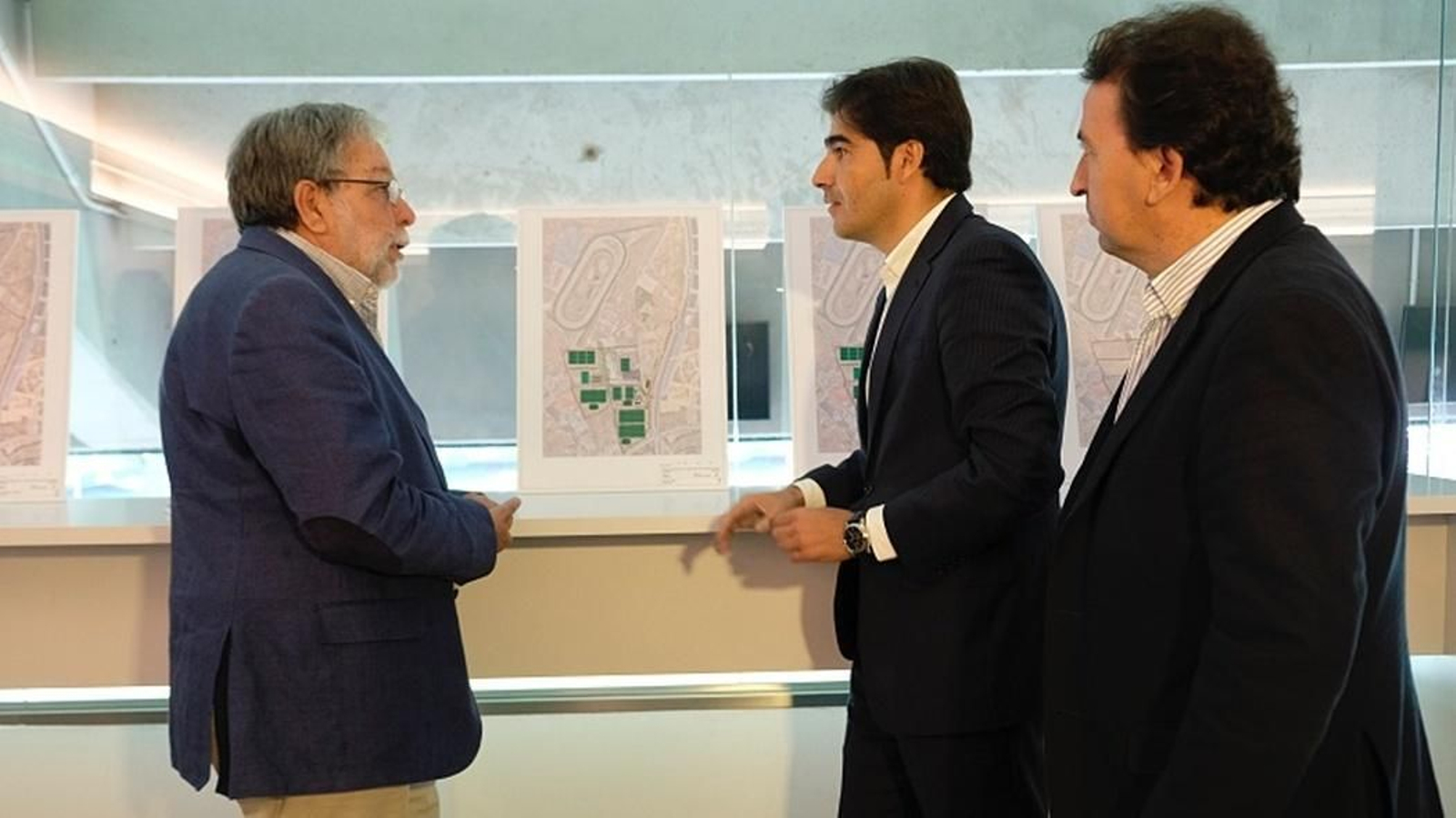 Toscano y Haro, en la presentación del proyecto.