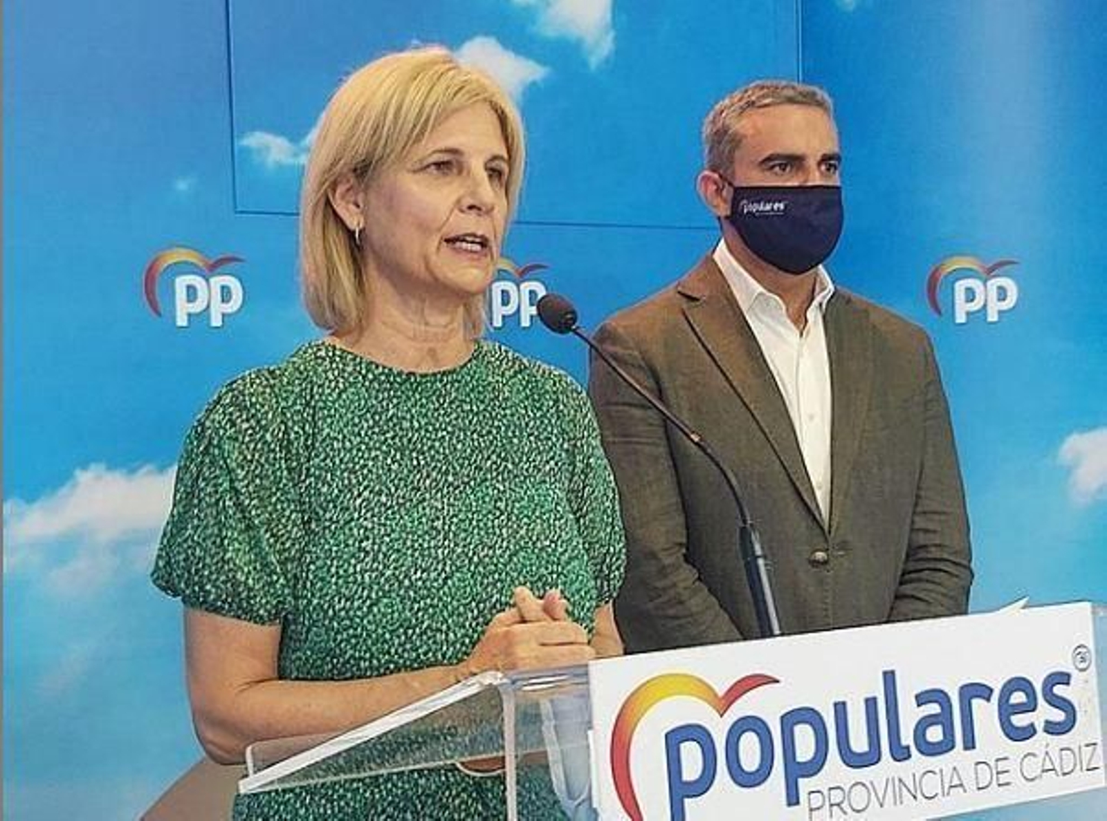 María José García Pelayo y Pepe Ortiz.