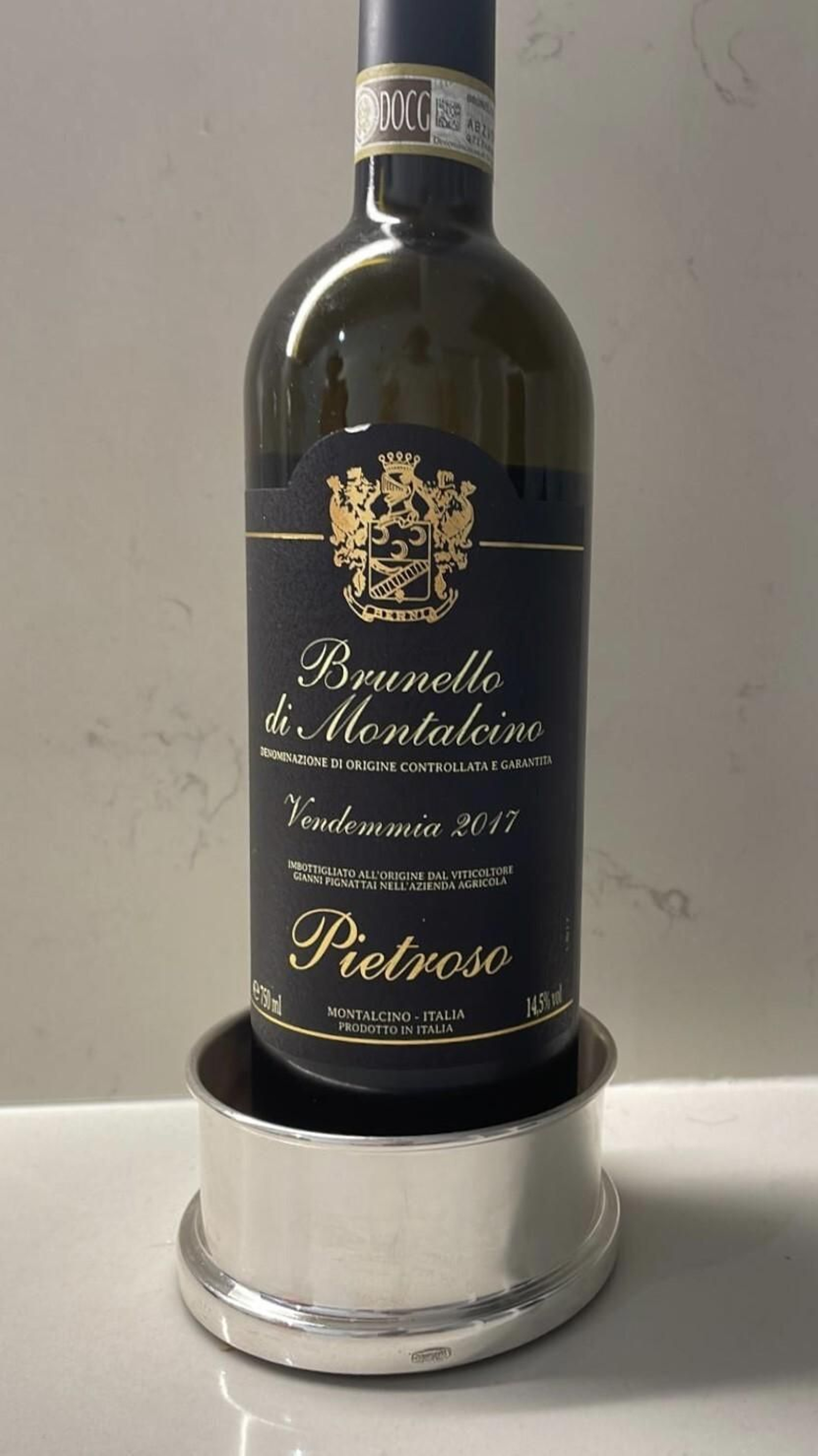 Pietroso 2017 Brunello di Montalcino.