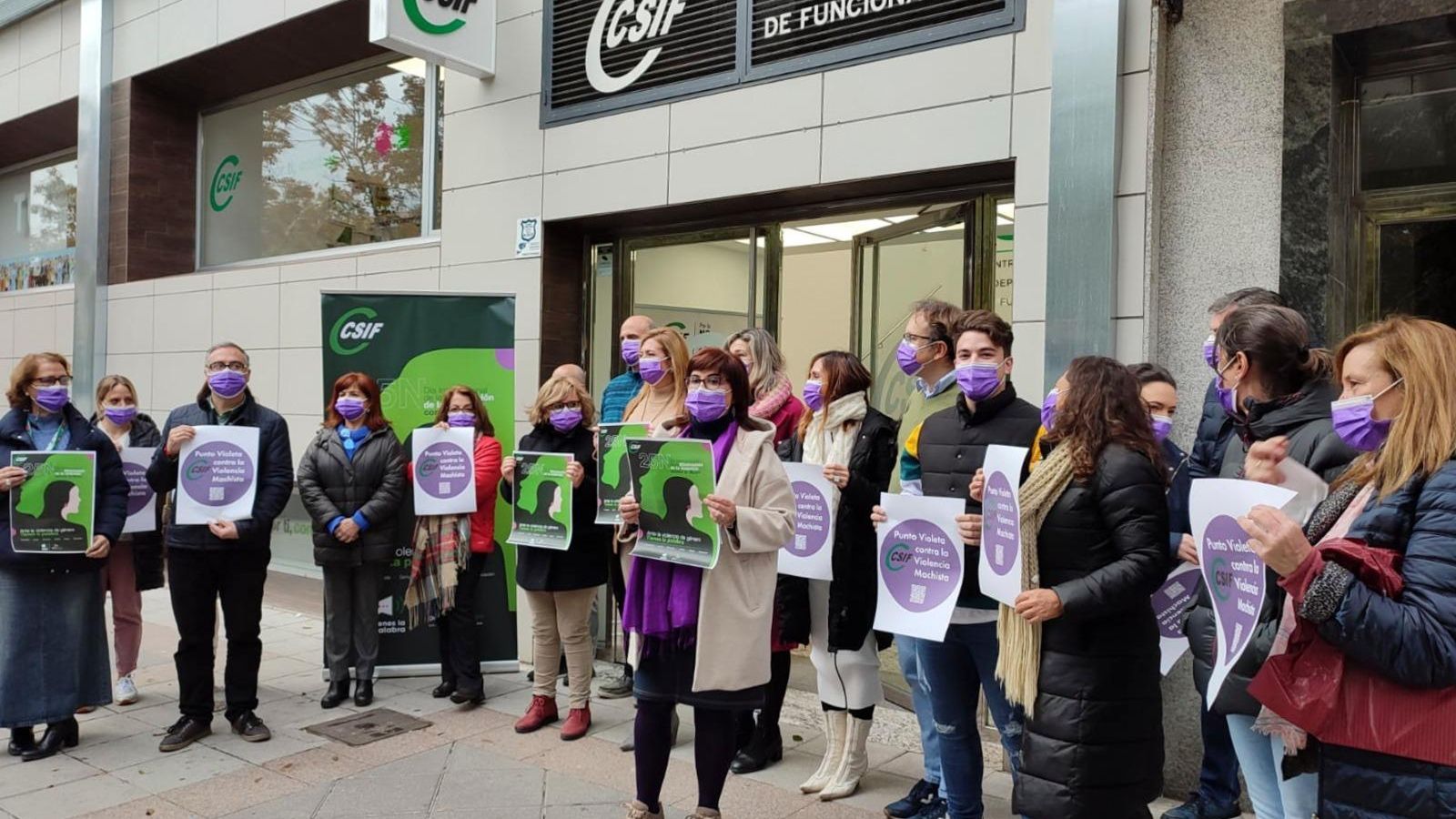 Concentración en CSIF Granada