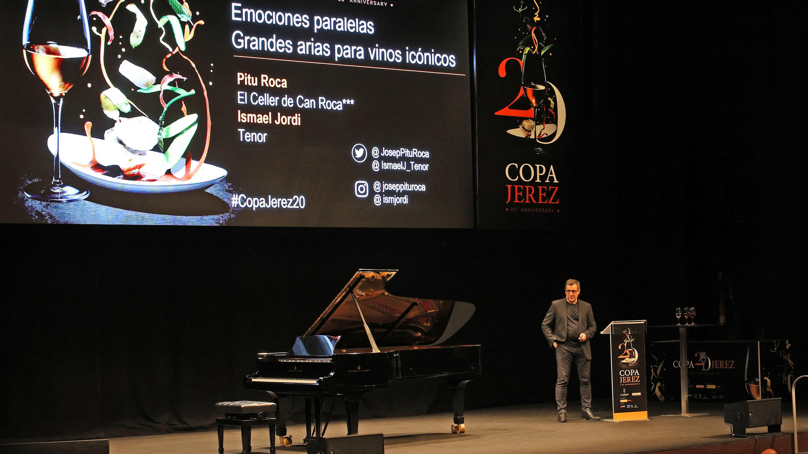 Ismael Jordi y Pitu Roca en Copa Jerez