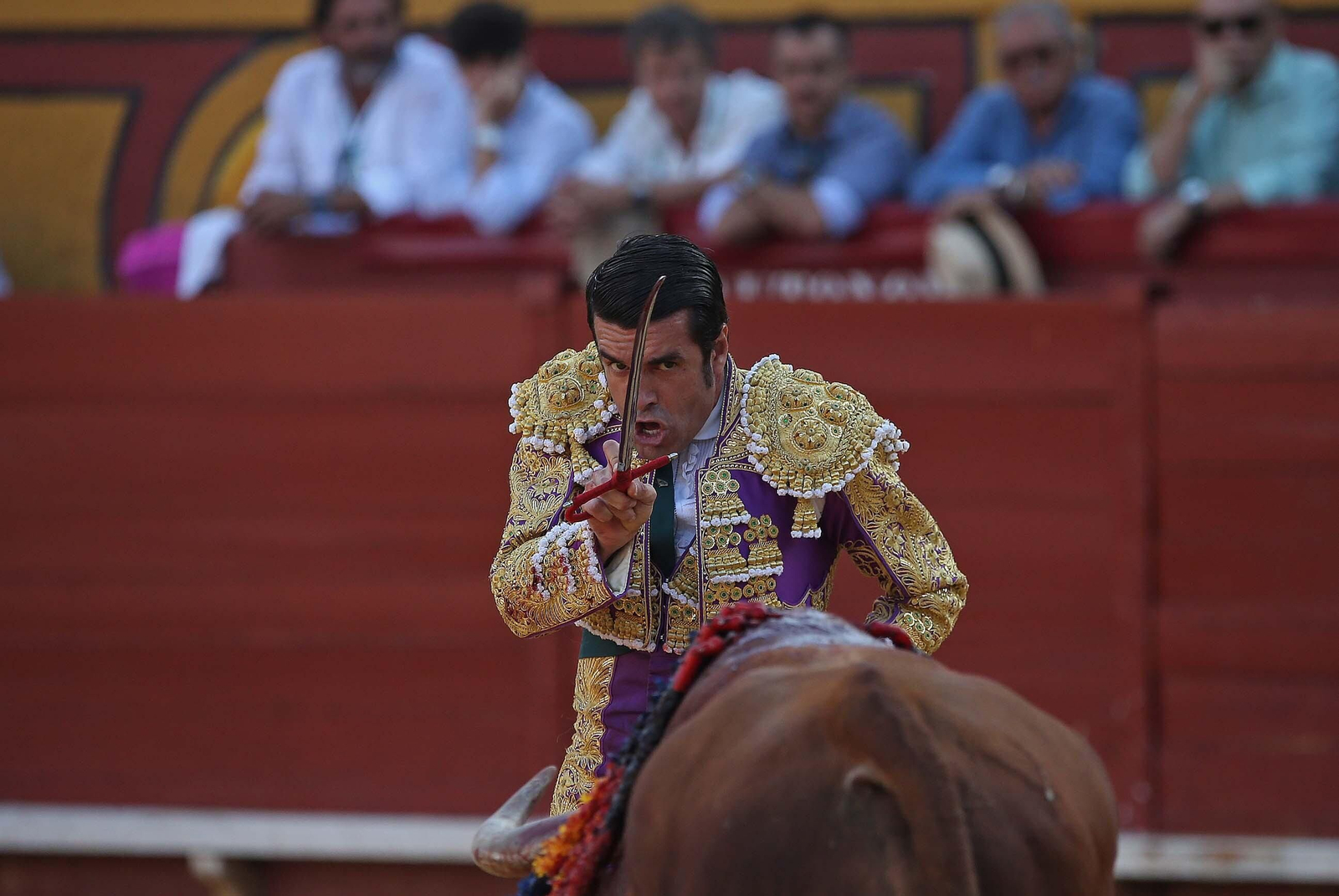 Fotos de la corrida del viernes de la Feria Taurina de Algeciras 2023: Morante de la Puebla, Emilio de Justo y David Galván