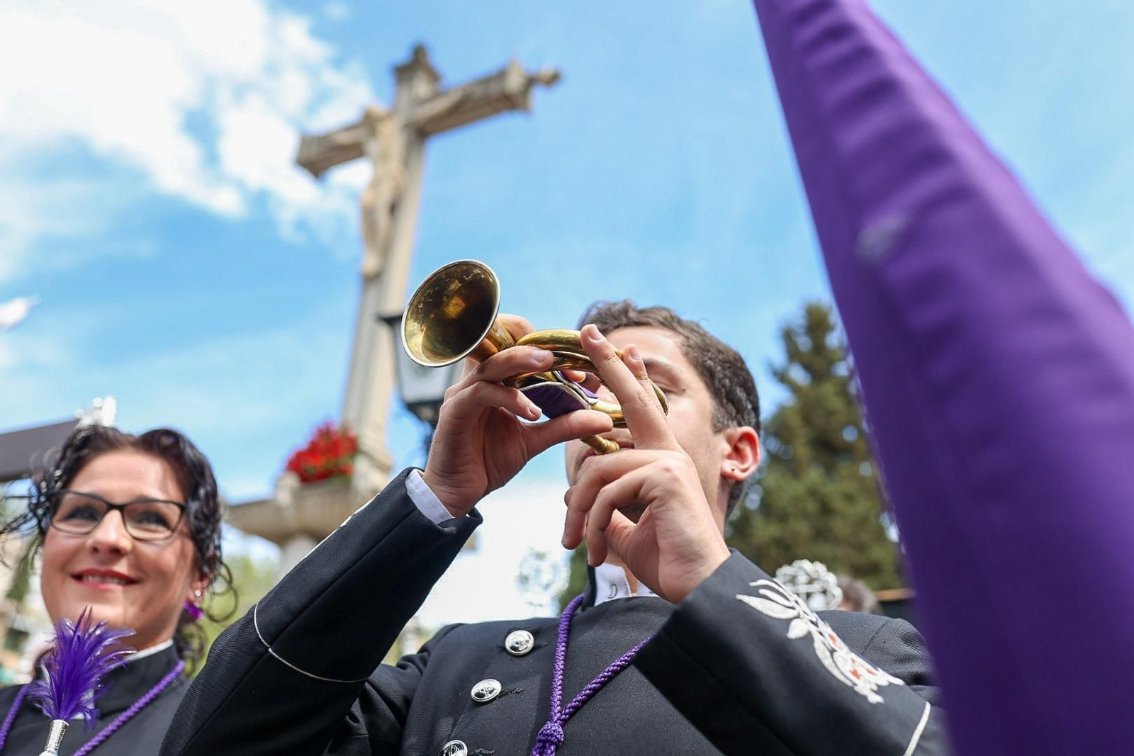 Las mejores fotos del Rezo de las Tres de la Tarde en el Campo del Príncipe