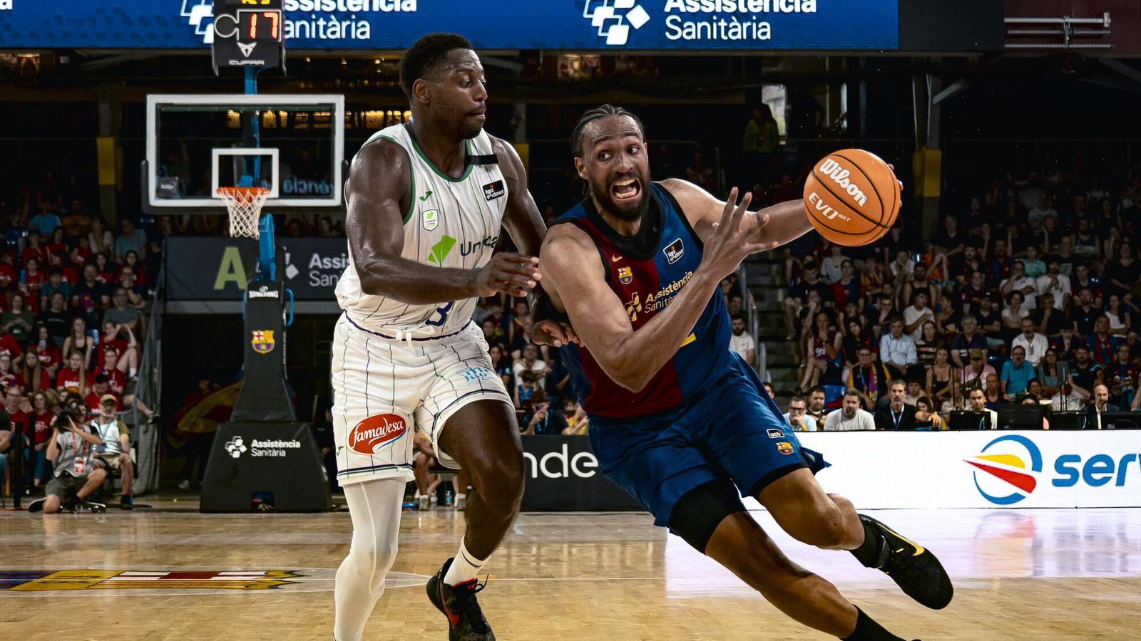 Las fotos del Barça-Unicaja, 2º partido del play off de la ACB