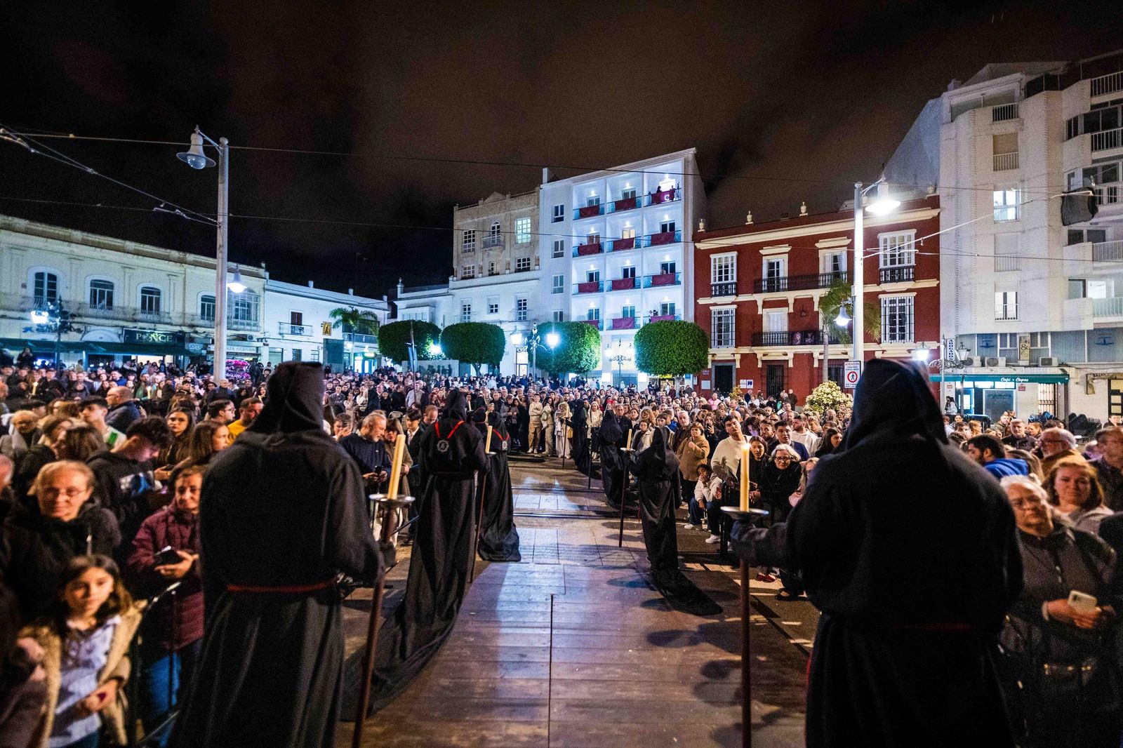 Las imágenes de la hermandad del Rosario en la Semana Santa de San Fernando 2025
