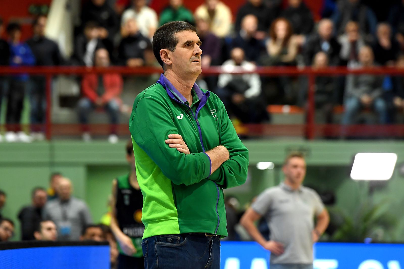 Manolo Bazán, durante la Minicopa