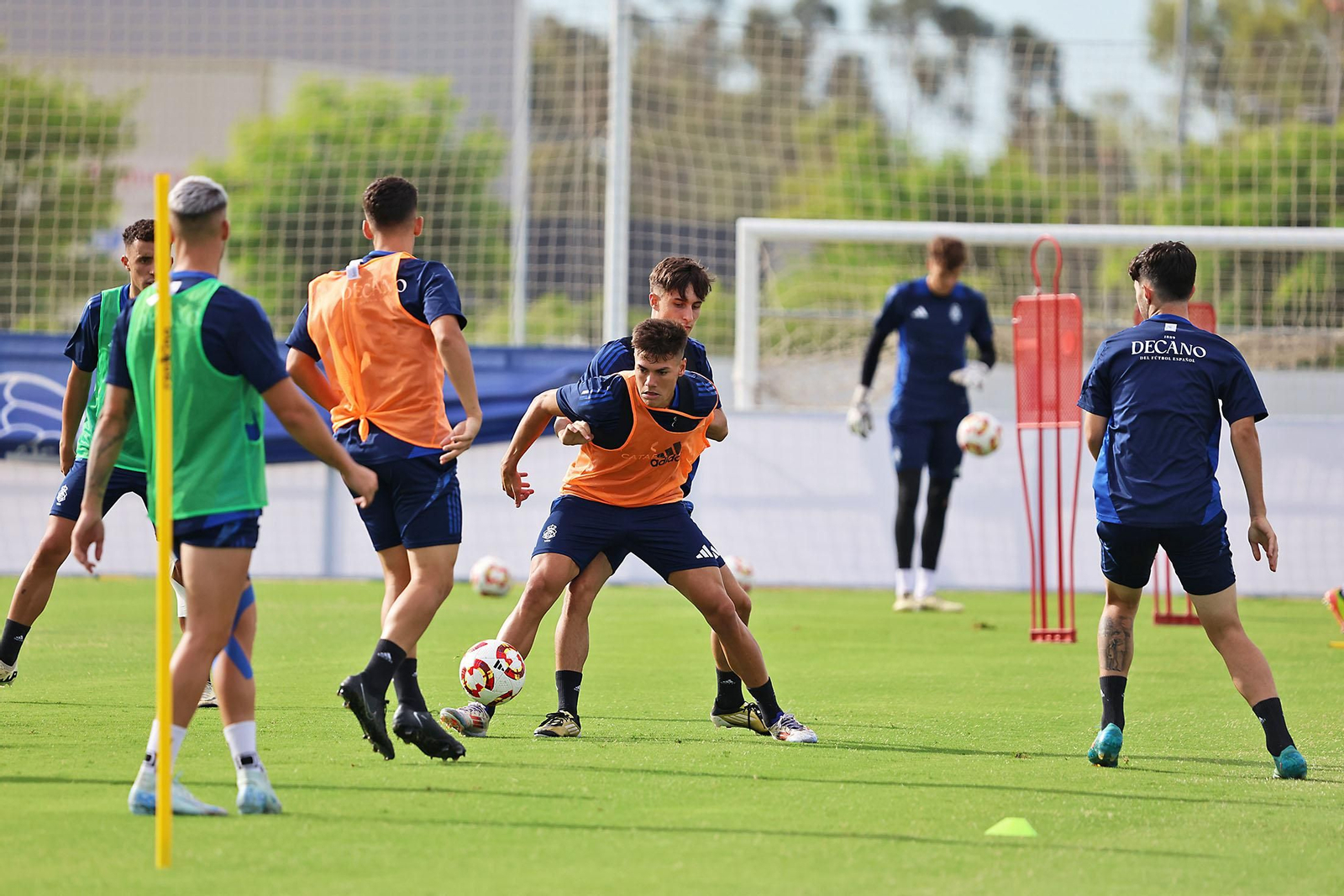 Entrenamiento del Recreativo de Huelva