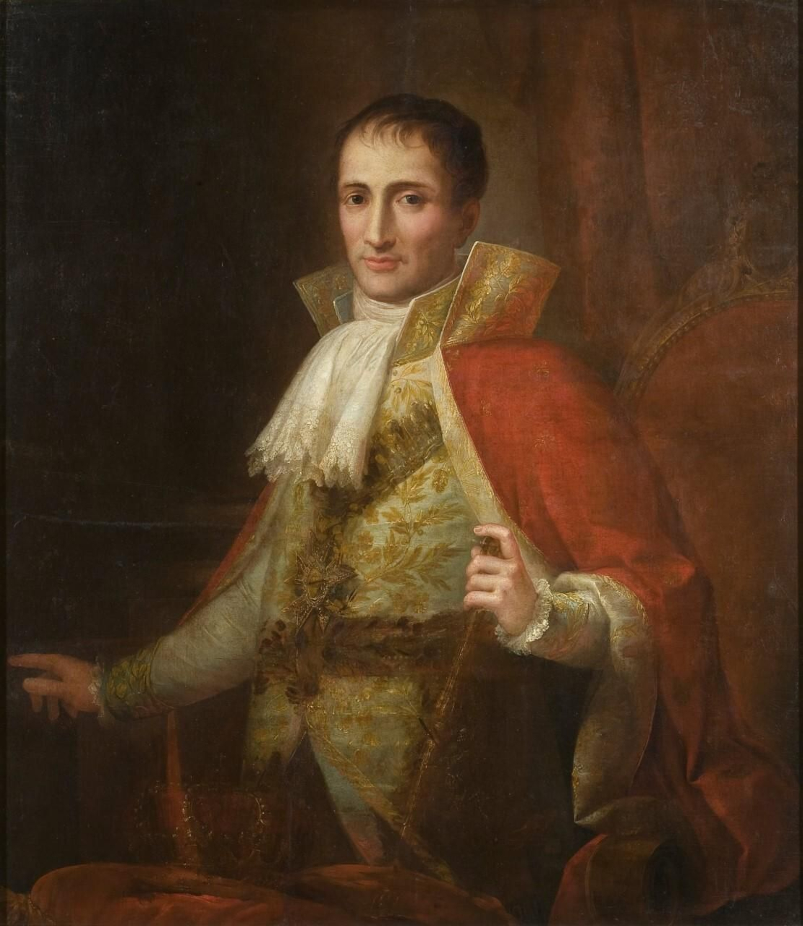José I Bonaparte, retratado por Joseph Flaugier. José I Bonaparte, retratado por Joseph Flaugier.