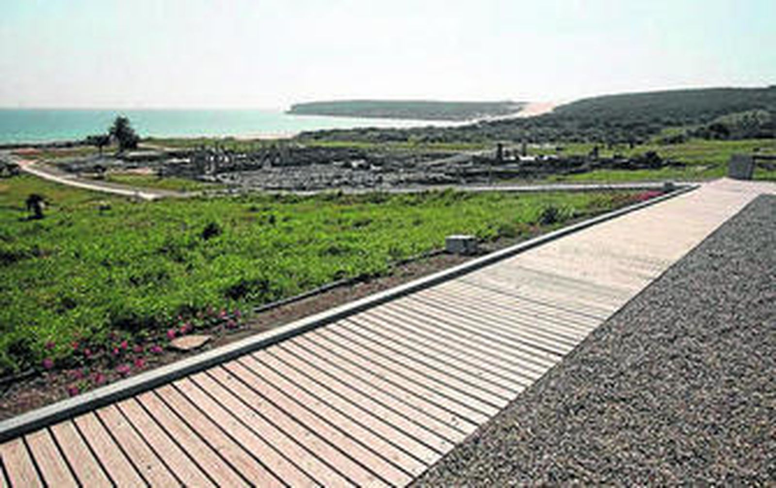 Imagen reciente del conjunto mejorado de Baelo Claudia.