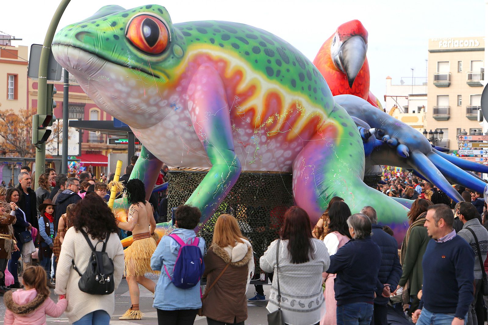 La Cabalgata de Carnaval de Chiclana, en imágenes