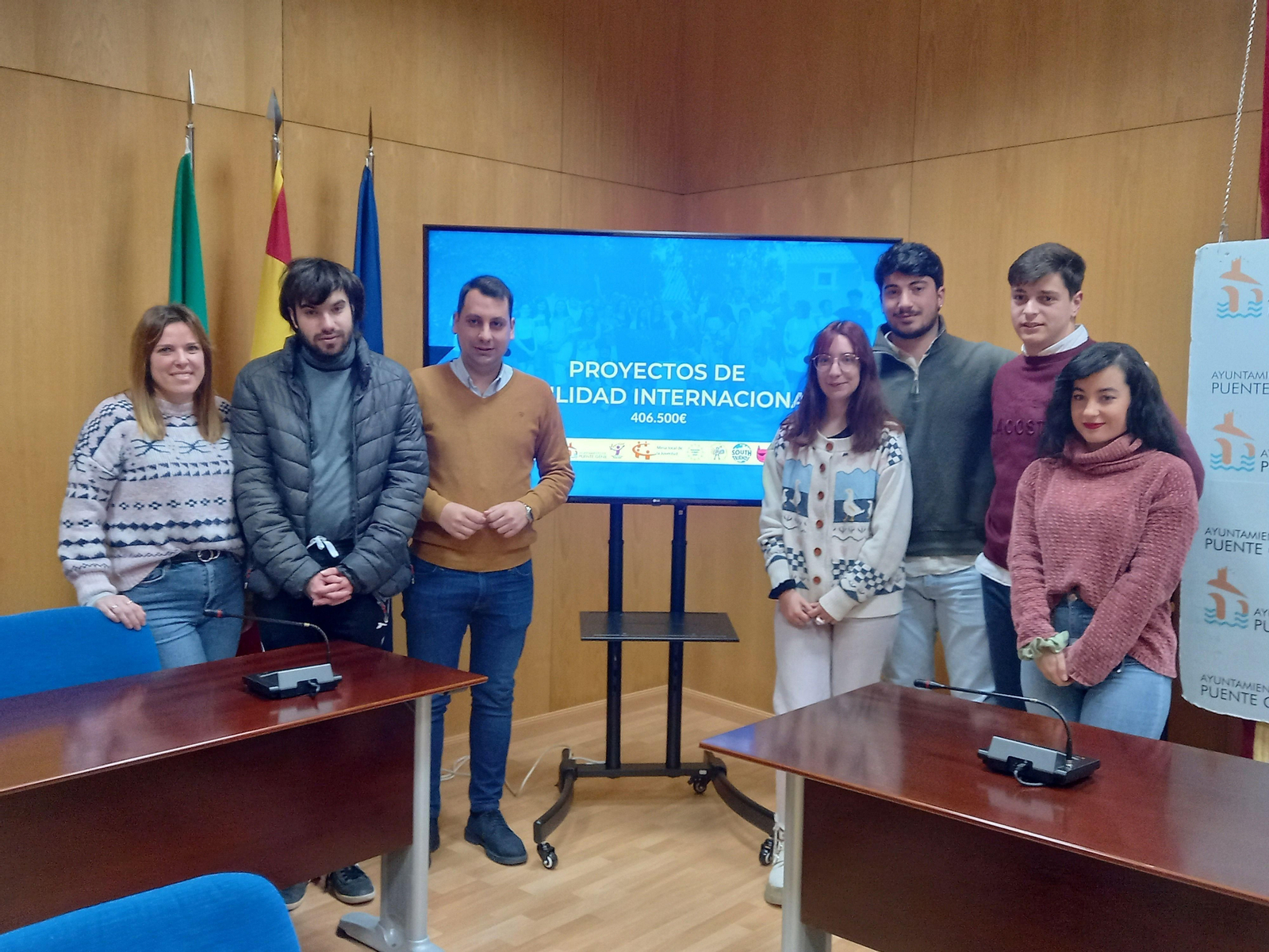 Presentación de los nuevos proyectos de movilidad juvenil en Puente Genil.