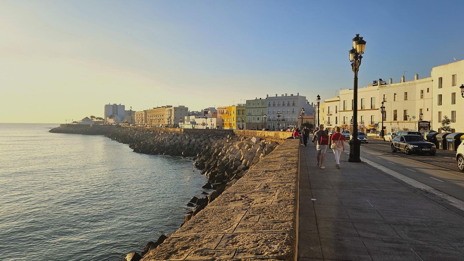 Vistas desde uno de los tramos del Campo del Sur