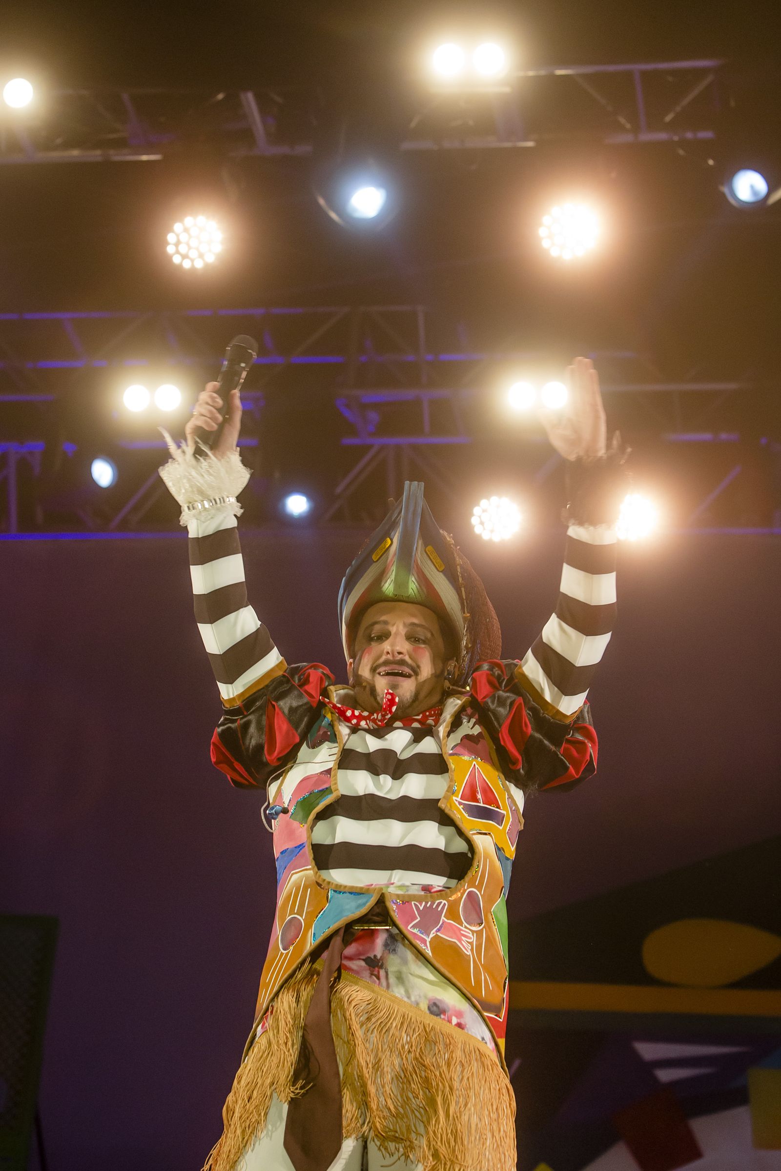 Las imágenes del pregón del Carnaval de David Palomar