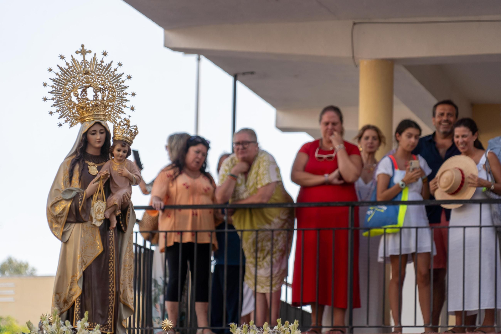 Imágenes de la Solemne Procesión marítima de la Virgen del Carmen en Punta Umbría