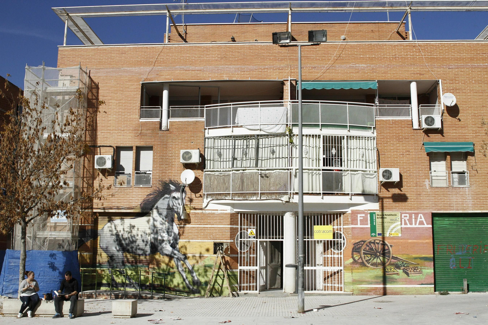Una vivienda en la plaza Merced Alta, donde se rehabilitarán varios inmuebles Una vivienda en la plaza Merced Alta, donde se rehabilitarán varios inmuebles