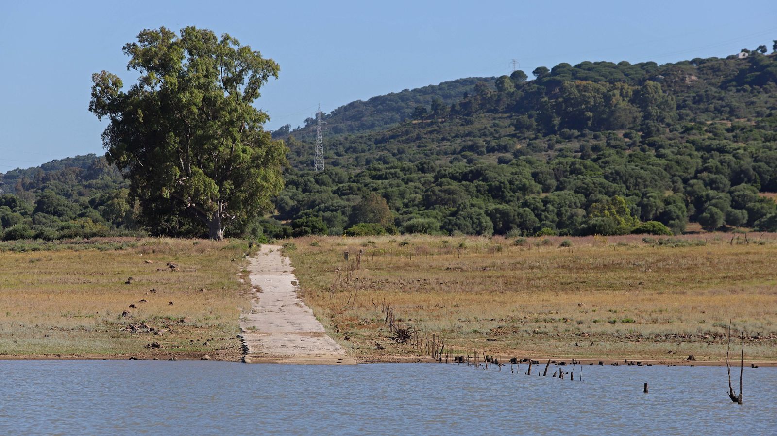 Embalse de Charco Redondo en Los Barrios