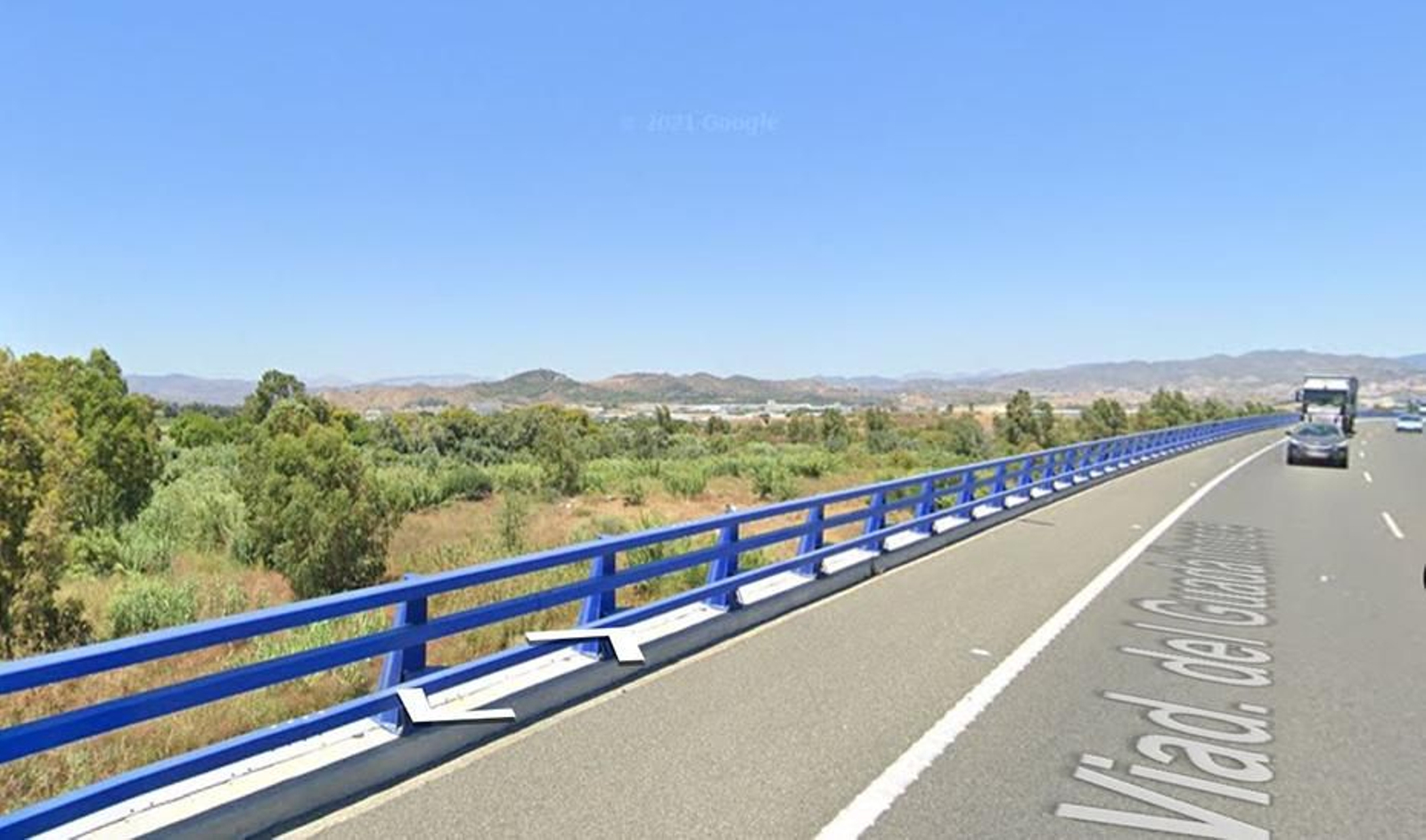 Zona en la que se produjo el accidente