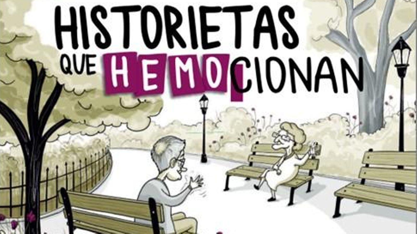 La obra, ilustrada a por Elisabeth Justicia, forma parte de la campaña ‘Compartimos Hemociones’.