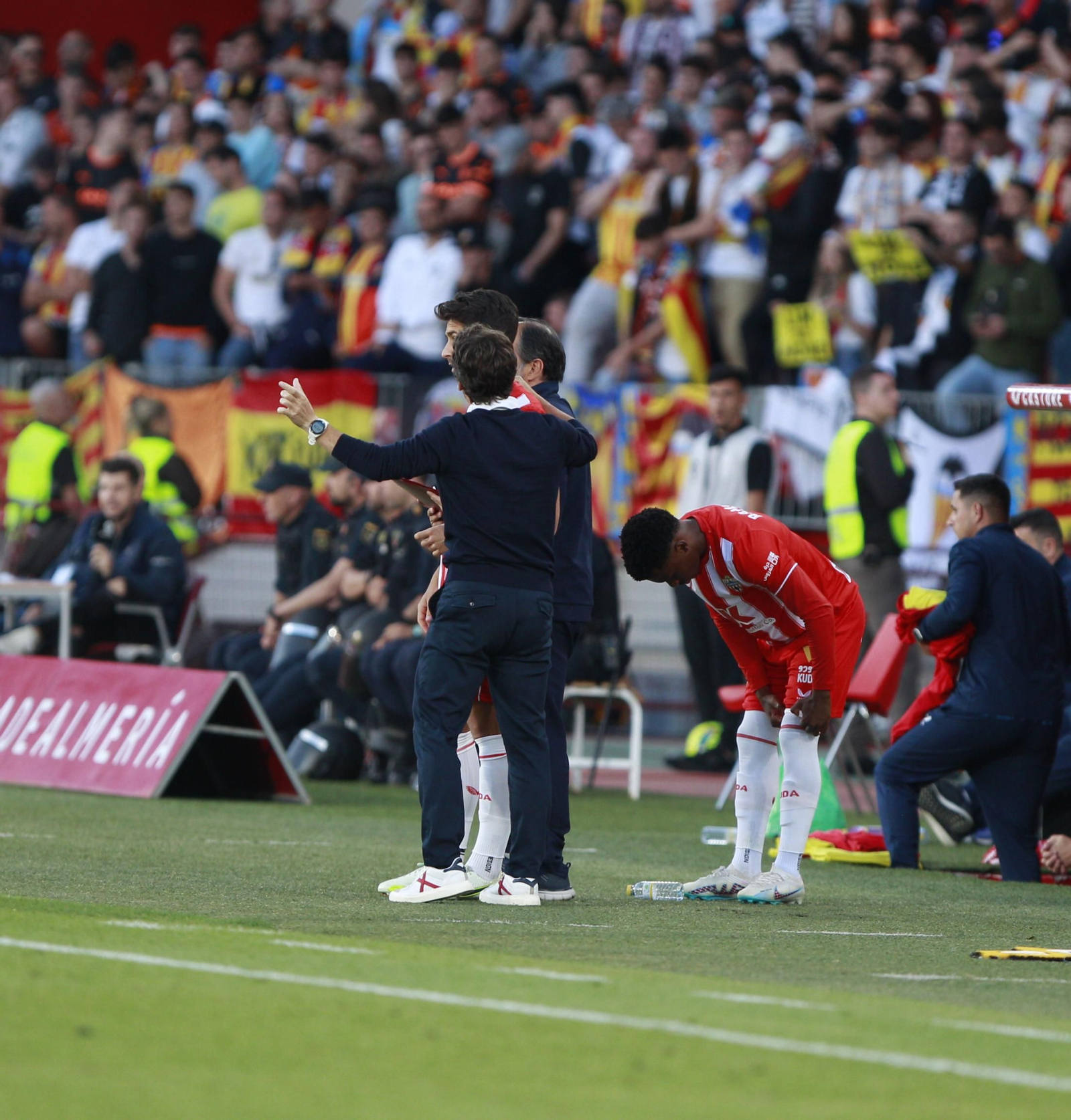Fotogalería del partido de la Liga Santander, U.D. Almería-Valencia