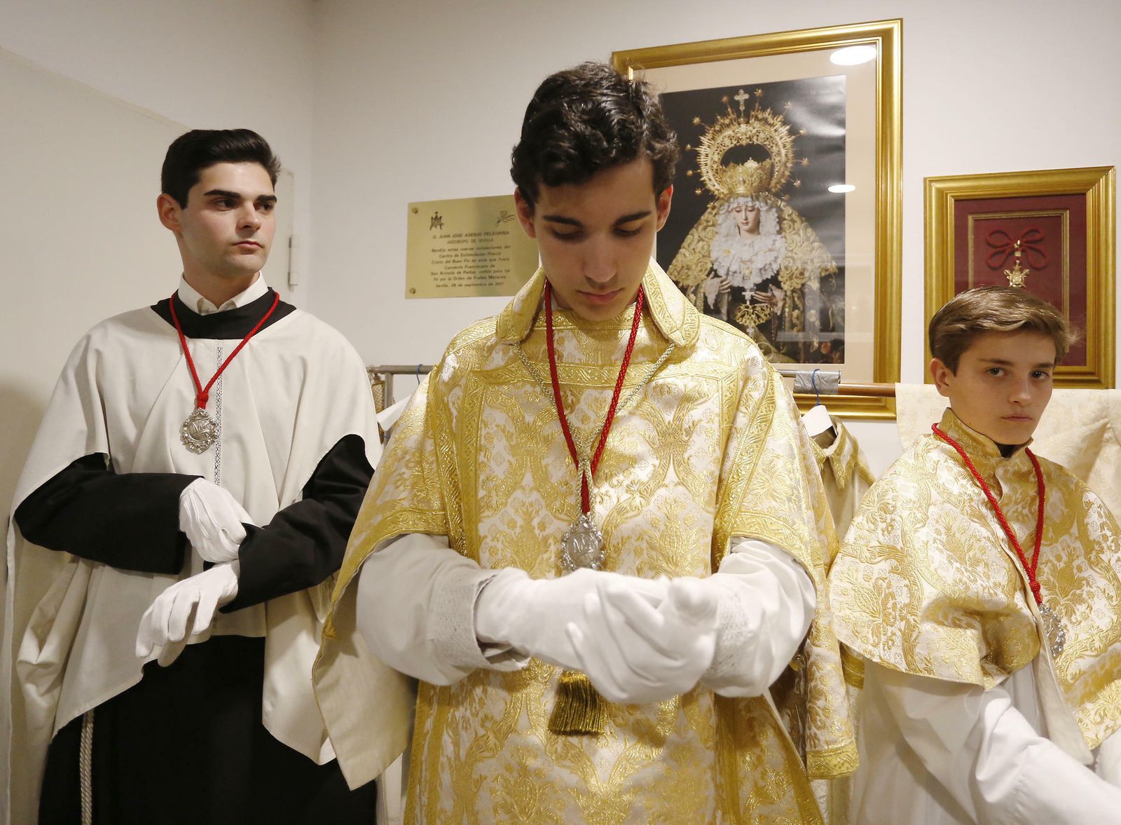 Las imágenes de la Hermandad del Buen Fin