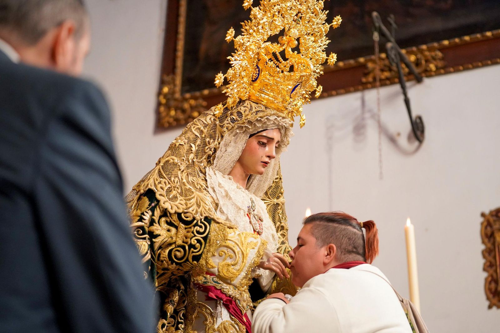 Besamanos de la Virgen de Gracia y Esperanza