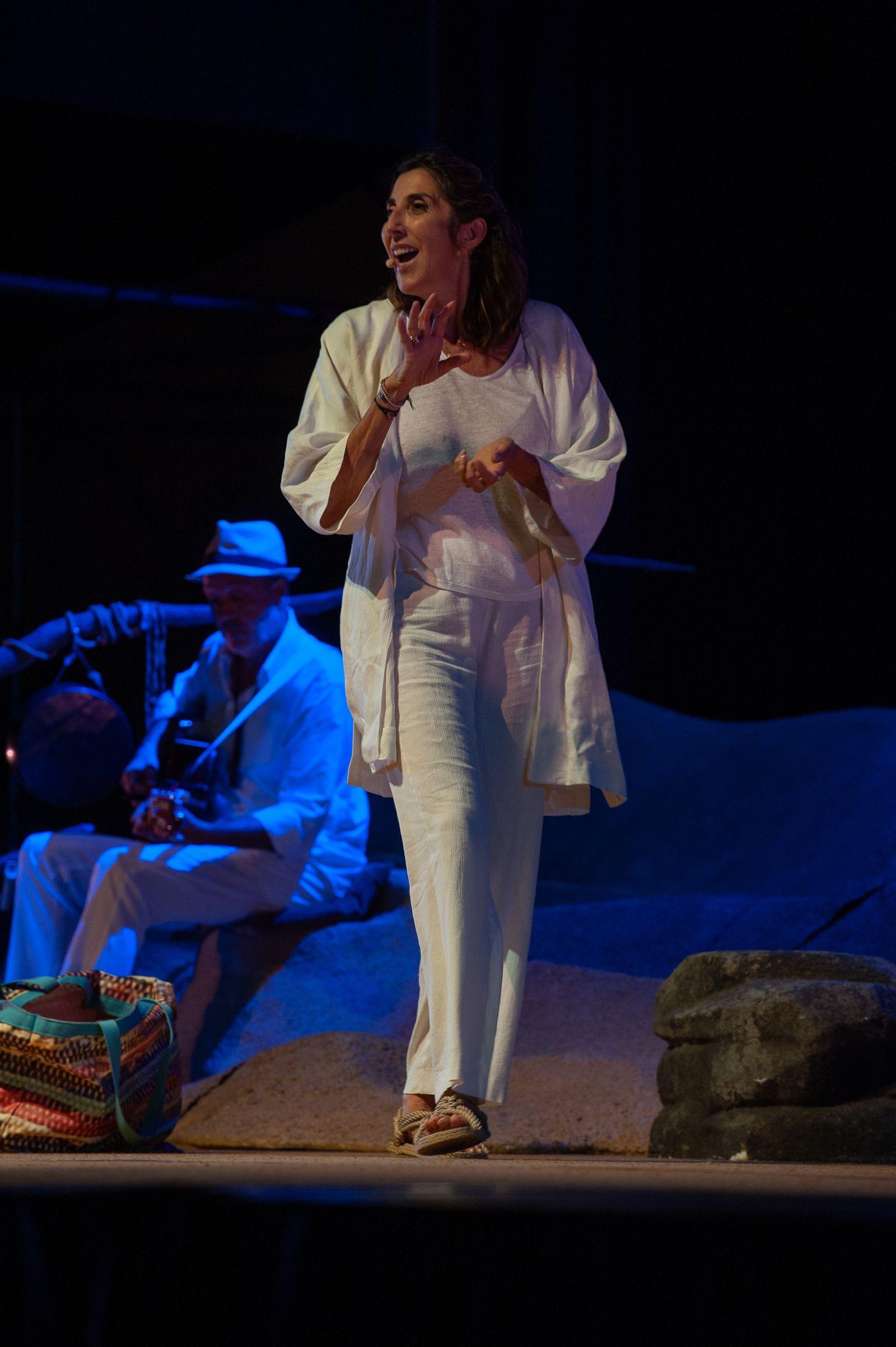 Imágenes de la actuación de la humorista Paz Padilla, en el ciclo TÍO PEPE Comedy