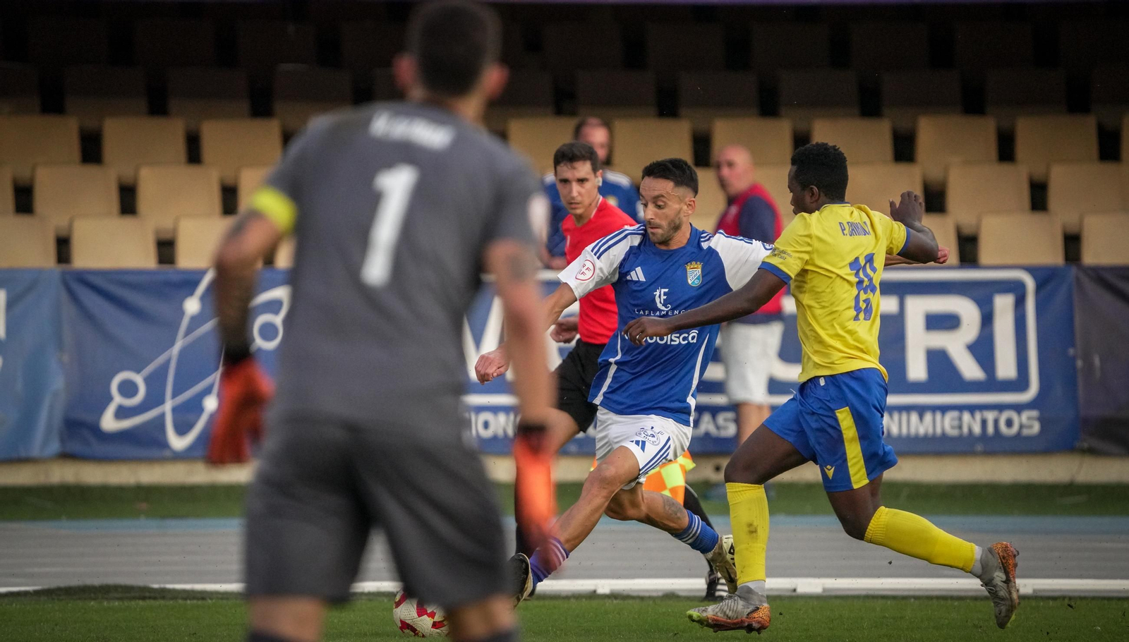 Imágenes del partido del Xerez CD - Cádiz Mirandilla