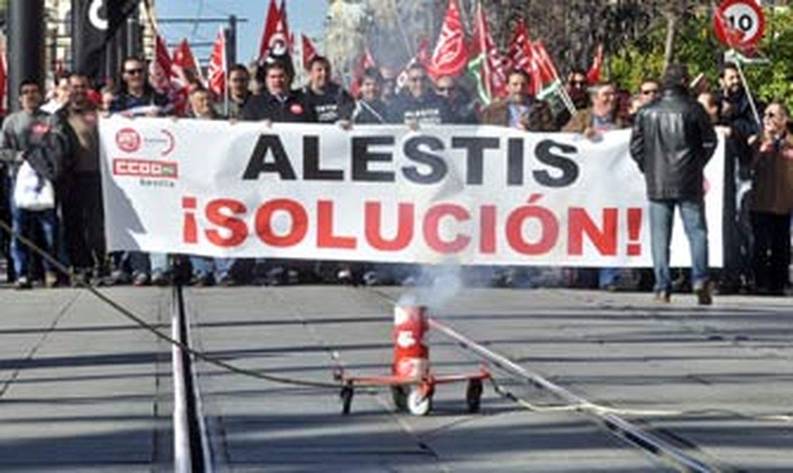La plantilla de Alestis bendice el desembarco de Airbus