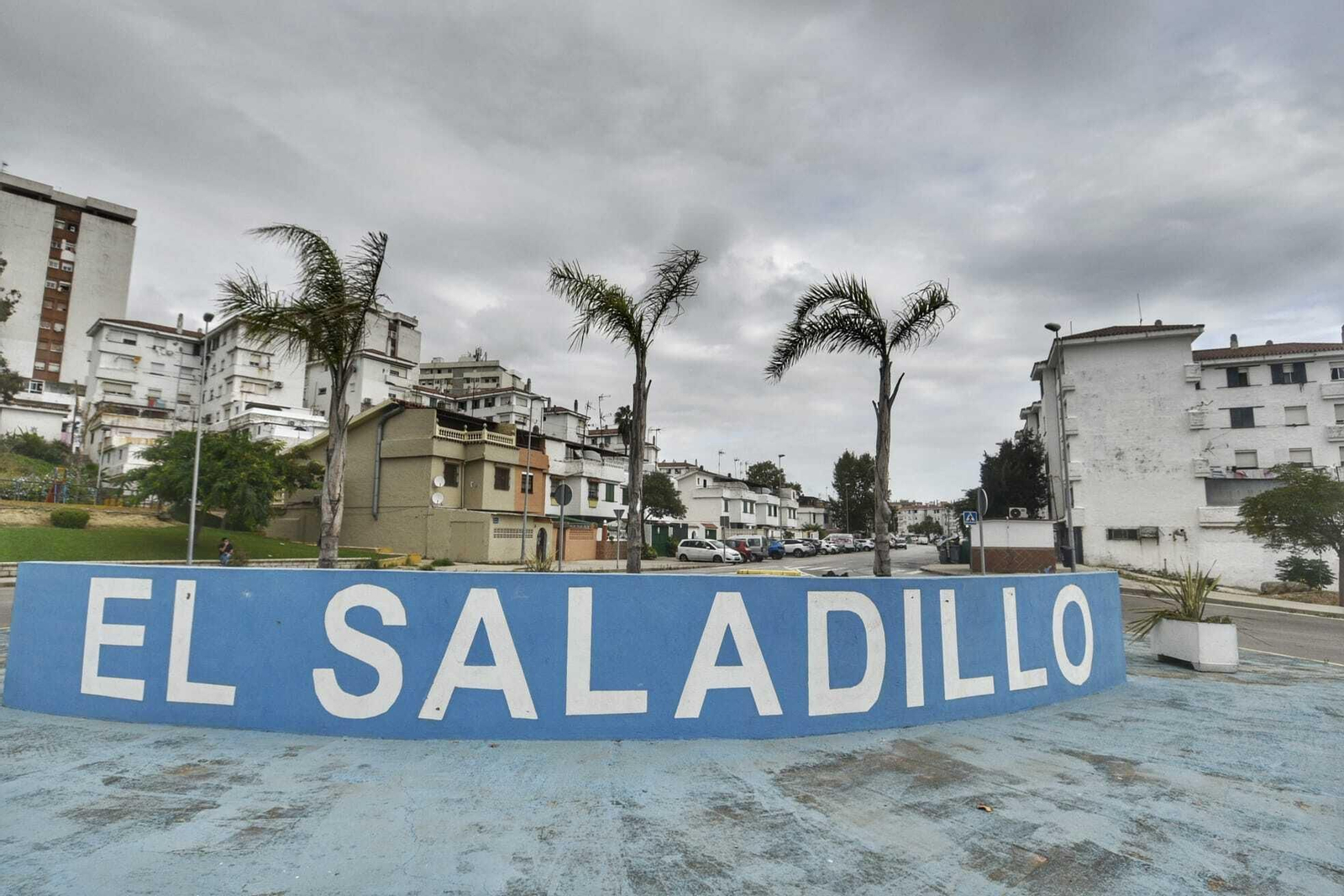 Una de las entradas a la barriada de El Saladillo.
