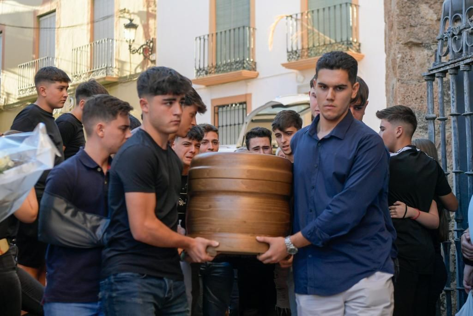 Primeras imágenes del entierro de Juan Trujiilos en Íllora