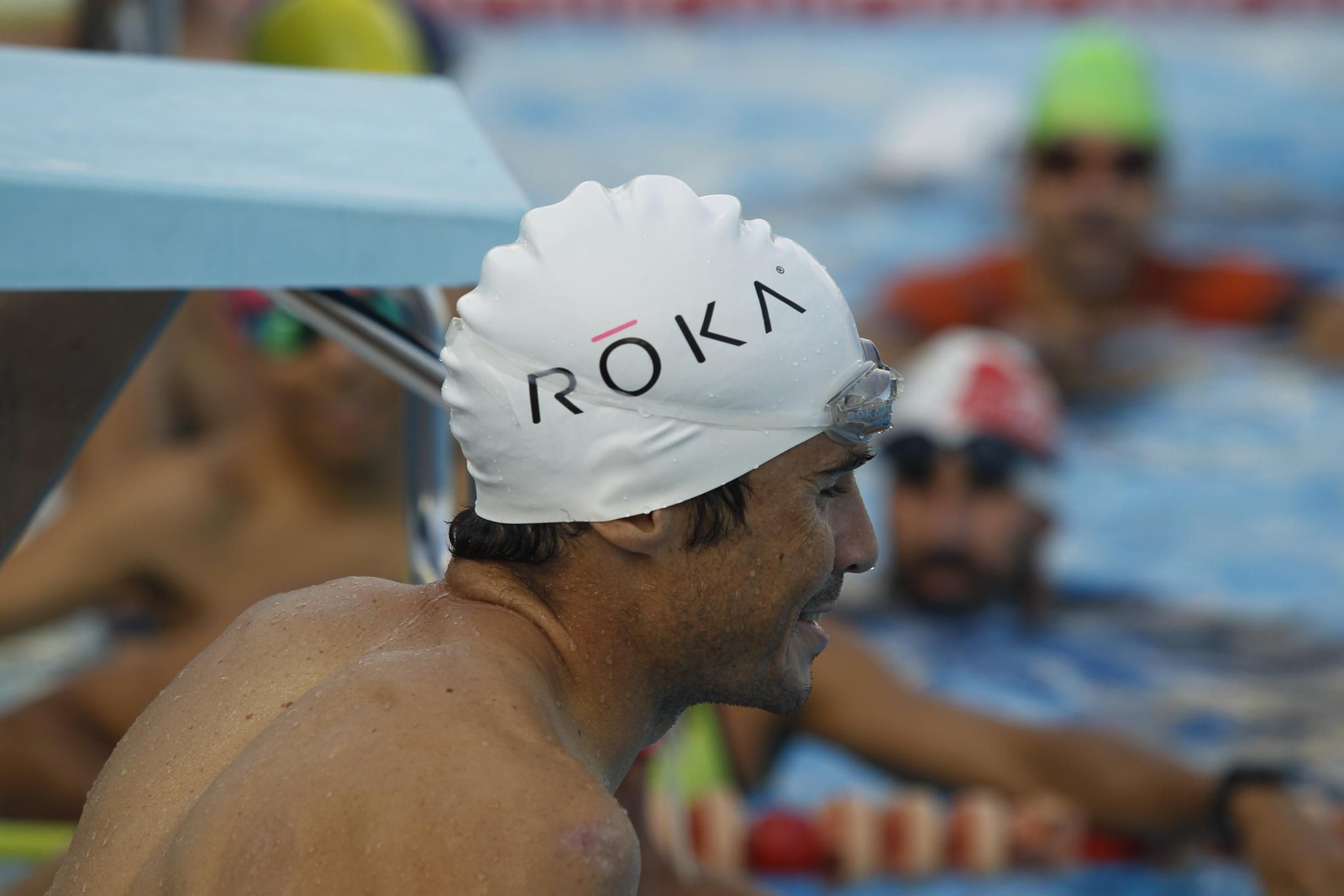 Fotogalería triatleta Javier Gómez Noya en Almería