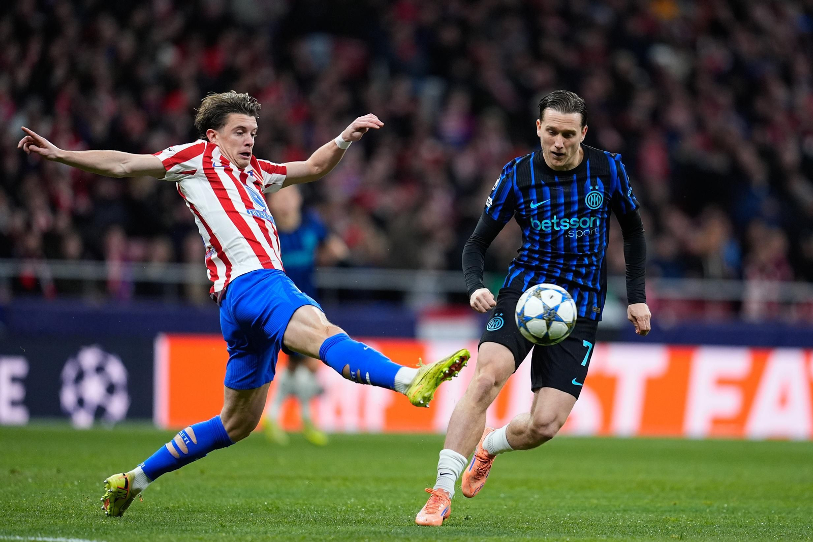 Las fotos del Atlético de Madrid-Inter