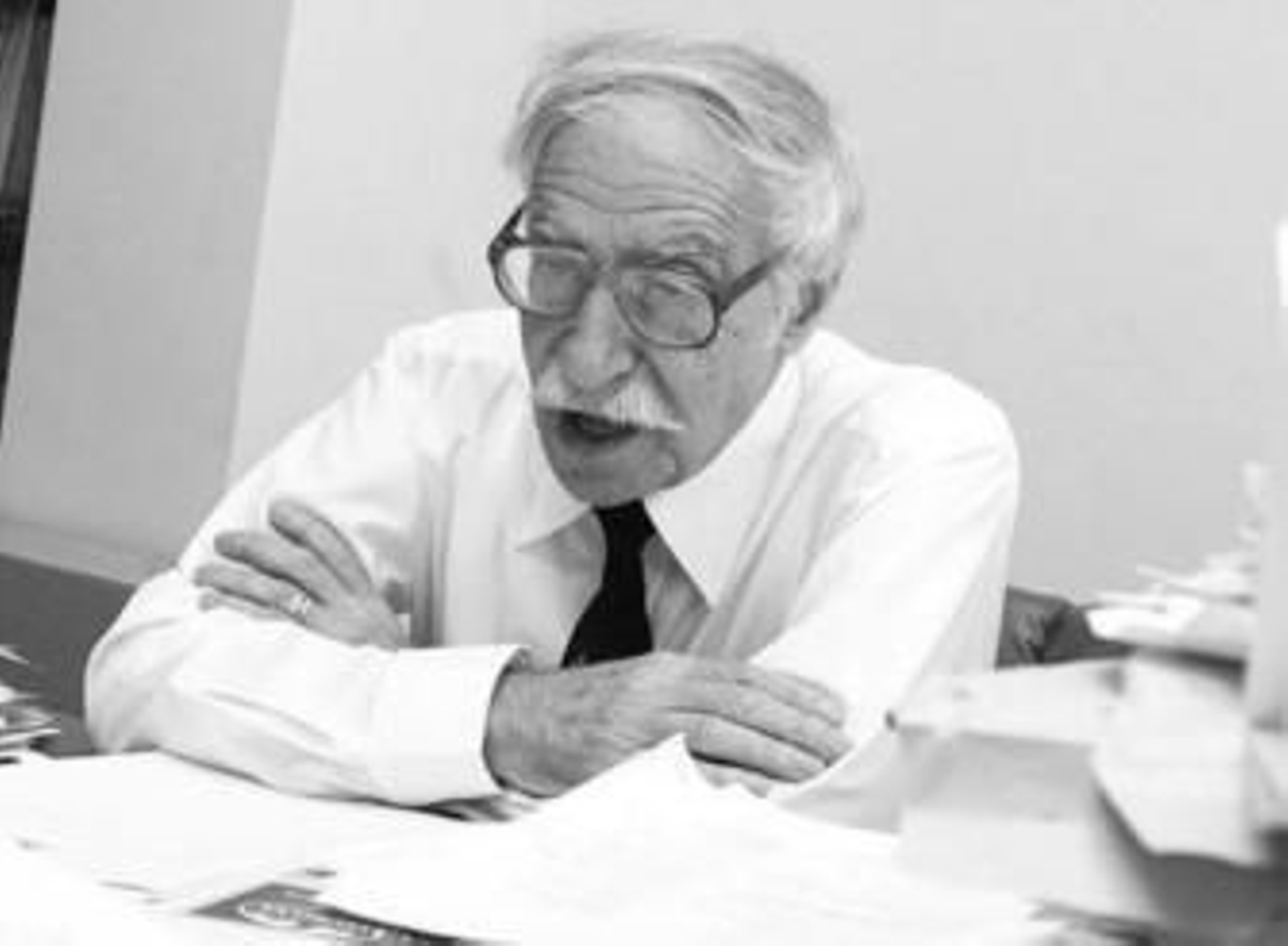 El líder de la oposición de Gibraltar, Joe Bossano.