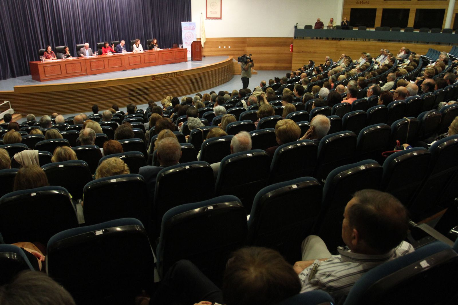 Inauguración del Curso Académico 2017-2018 del Aula de la Experiencia de la Universidad de Huelva.