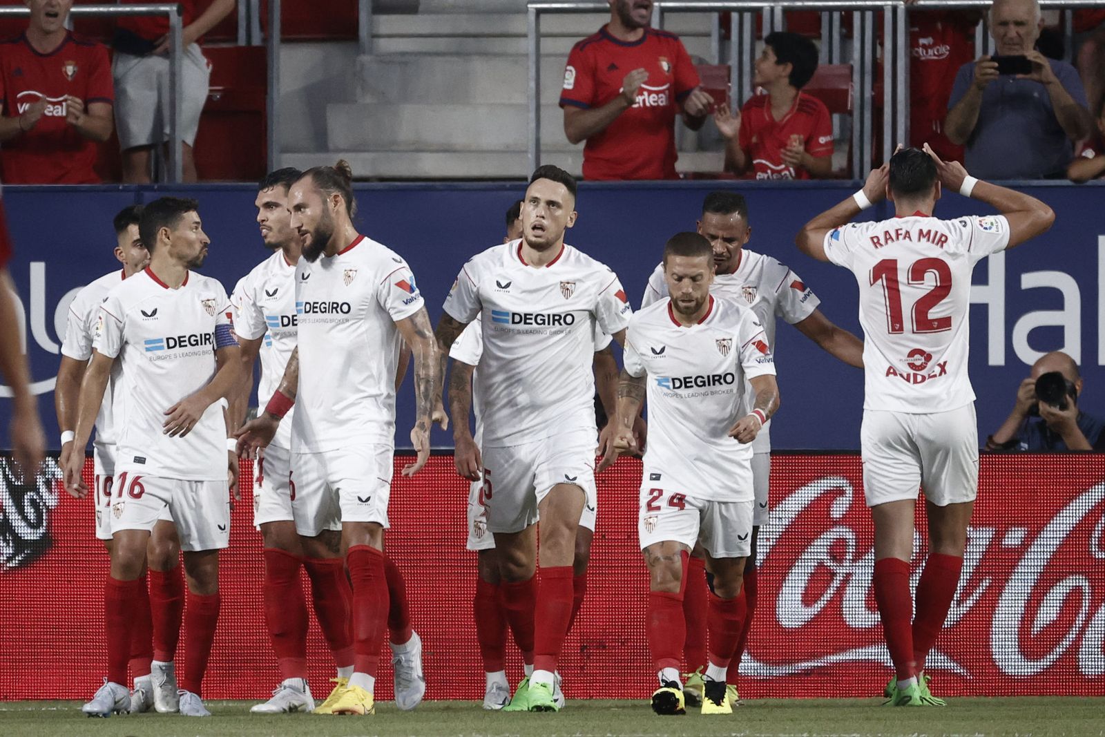 Las fotos del Osasuna-Sevilla de Liga