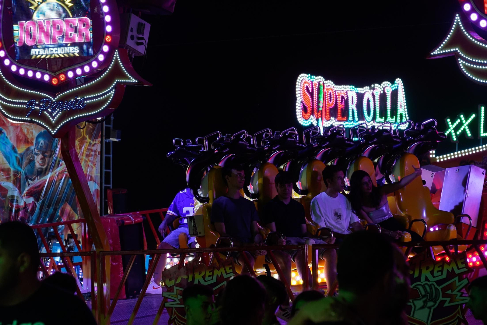 Las mejores imágenas de los cacharritos en Colombinas