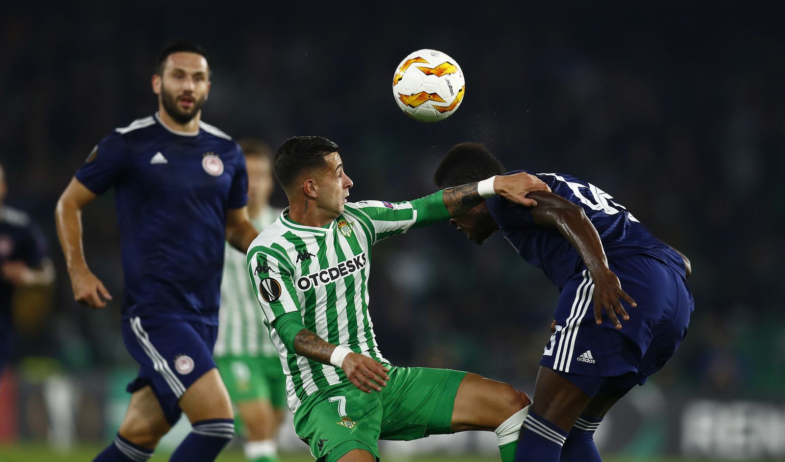 Las imágenes del Betis-Olympiacos