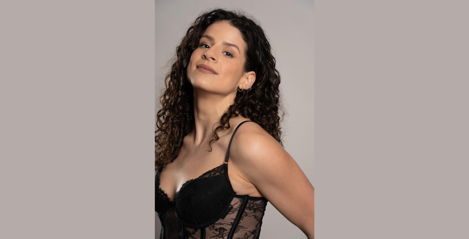 La actriz Lucía Riccioli.