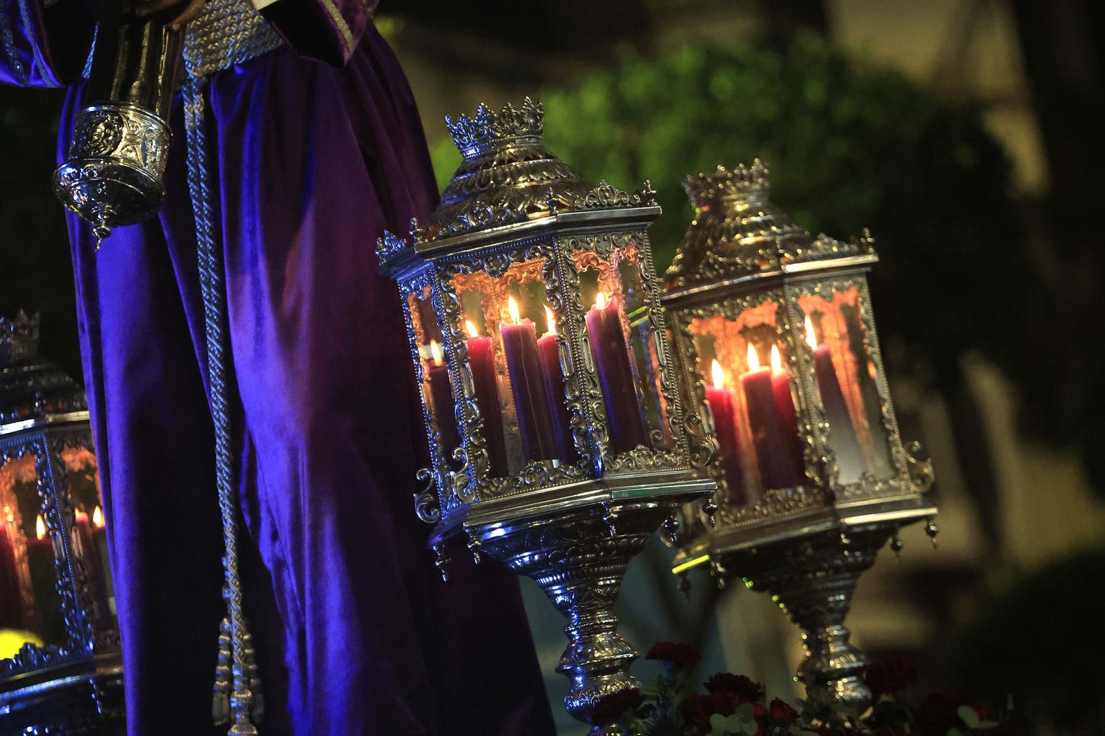 Las fotos del Nazareno en el Vía Crucis Oficial del Consejo de Hermandades de Algeciras