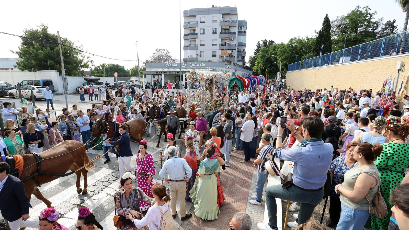 Así fue la salida de la Hdad del Rocío de Jerez